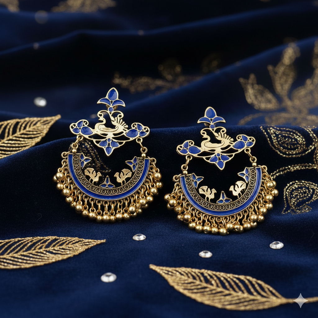 Earrings - Budget-friendly anti-tarnish gold-coated jewelry online Kerala